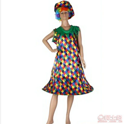 【廠家直銷彩色菱形格印花平板布服裝面料舞臺(tái)時(shí)裝小丑衣服彩格紋】義烏市卓能紡織品商行 - 產(chǎn)品庫(kù)